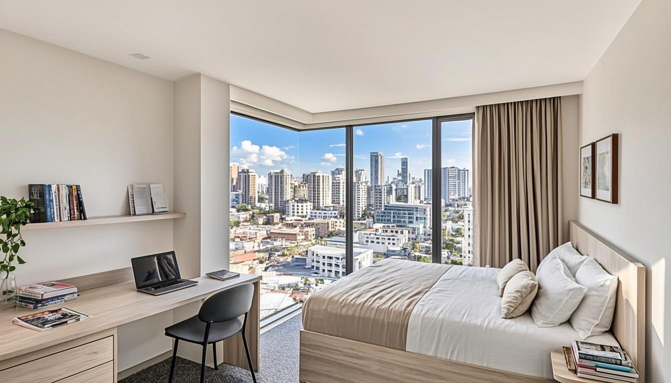 Modern student accommodation in Malta